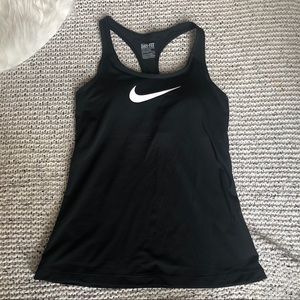 Black Nike sport with build-in sports bra